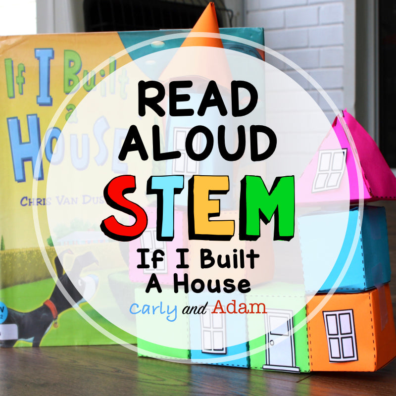 If I Built a House READ ALOUD STEM Activity 3D Shapes