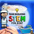 Foil Boat Team Building Activities STEM Ice Breaker Sink or Float Experiment