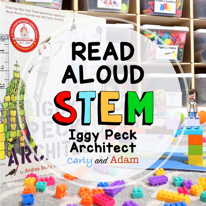 Iggy Peck Architect Activity READ ALOUD STEM Challenge