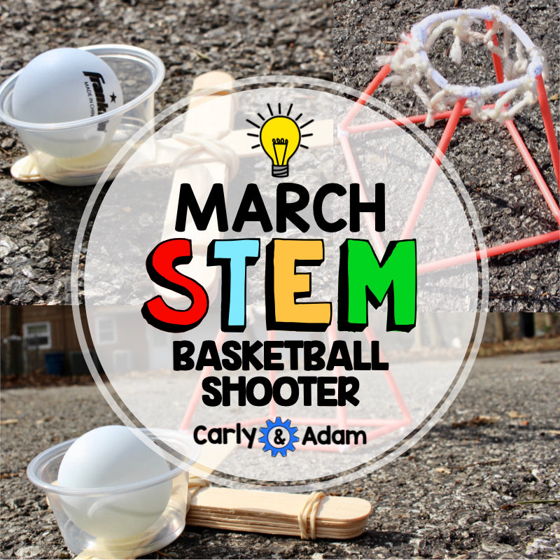 March Madness Basketball STEM Activity Engineering, Sports, Elementary