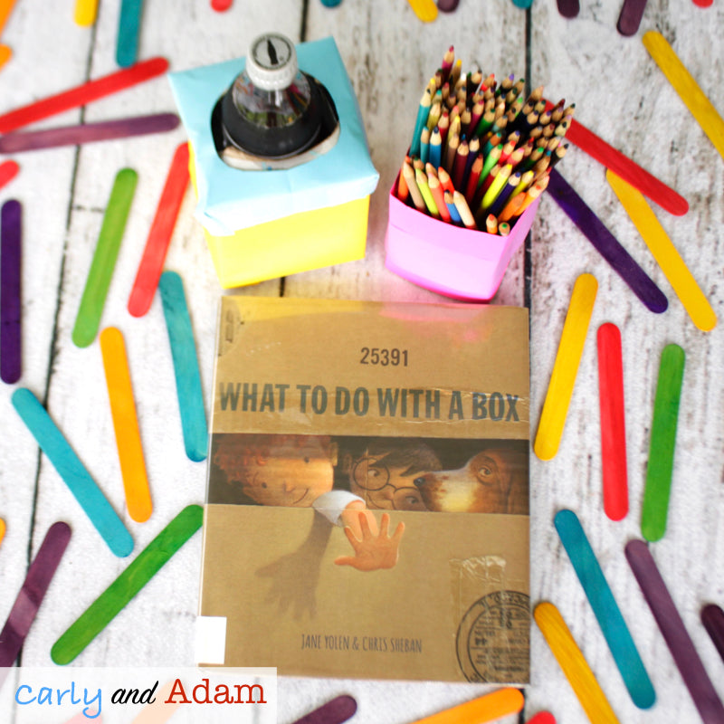 What to Do with a Box READ ALOUD STEM Challenge