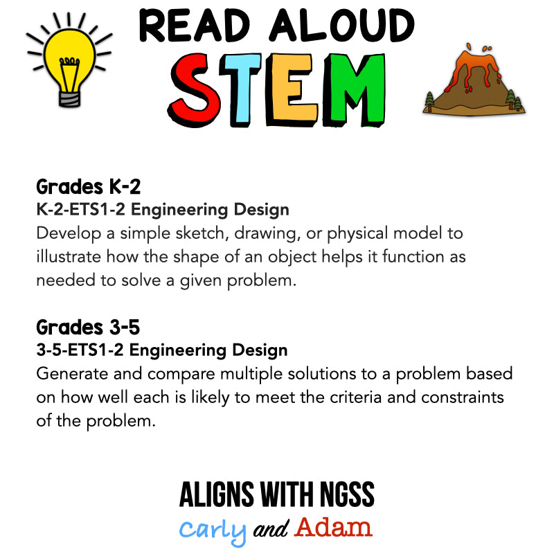 My Mouth is A Volcano READ ALOUD STEM™ Activity
