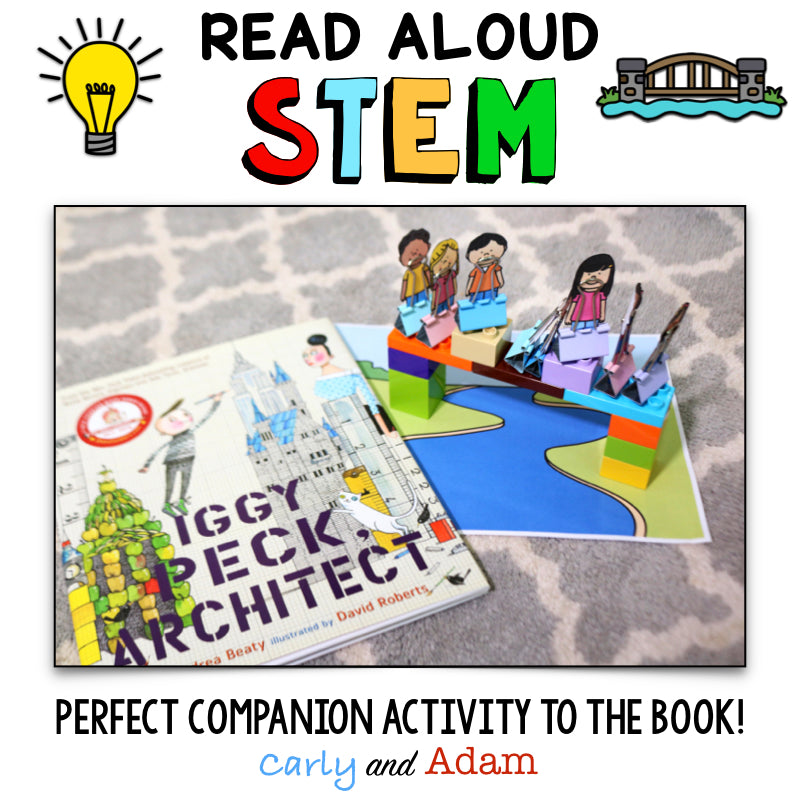 Iggy Peck Architect Activity READ ALOUD STEM Challenge