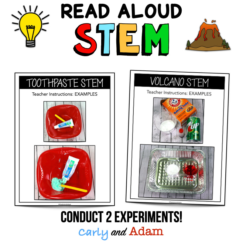 My Mouth is A Volcano READ ALOUD STEM™ Activity