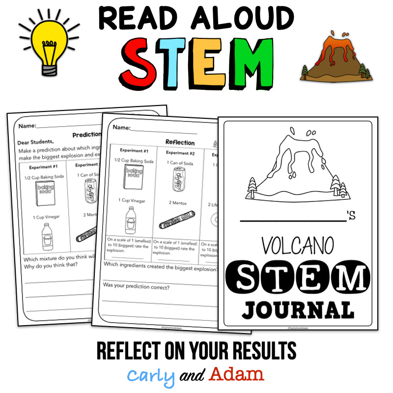 My Mouth is A Volcano READ ALOUD STEM™ Activity