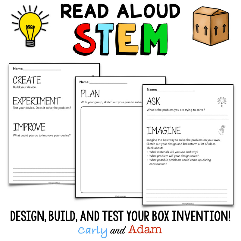 What to Do with a Box READ ALOUD STEM Challenge