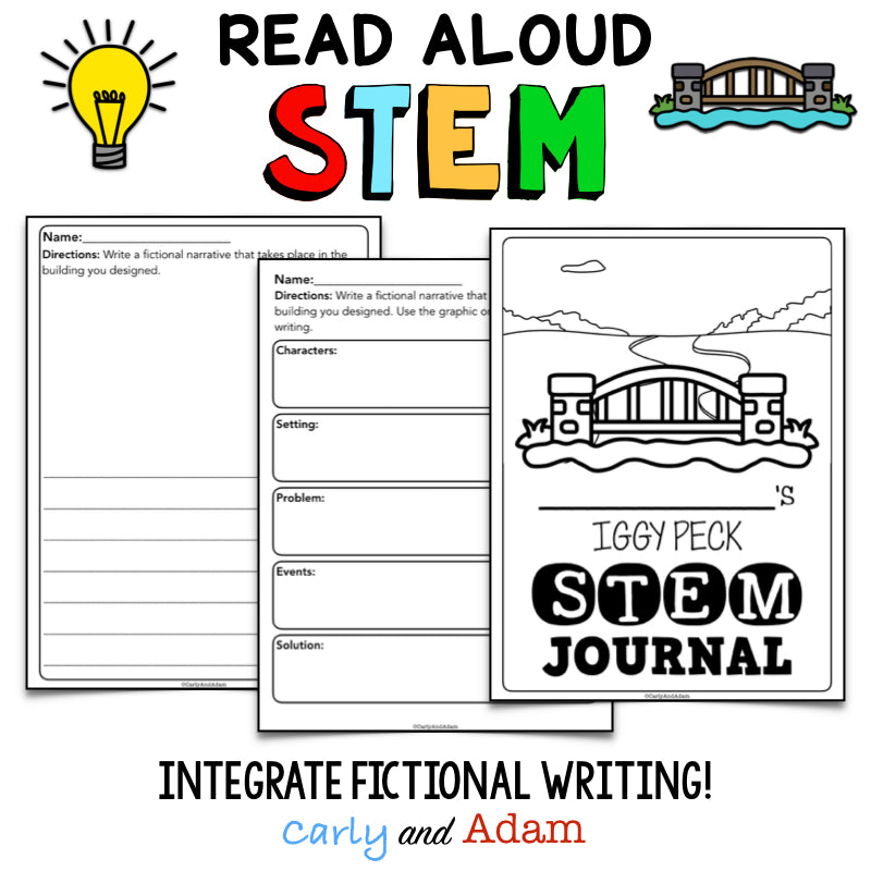 Iggy Peck Architect Activity READ ALOUD STEM Challenge