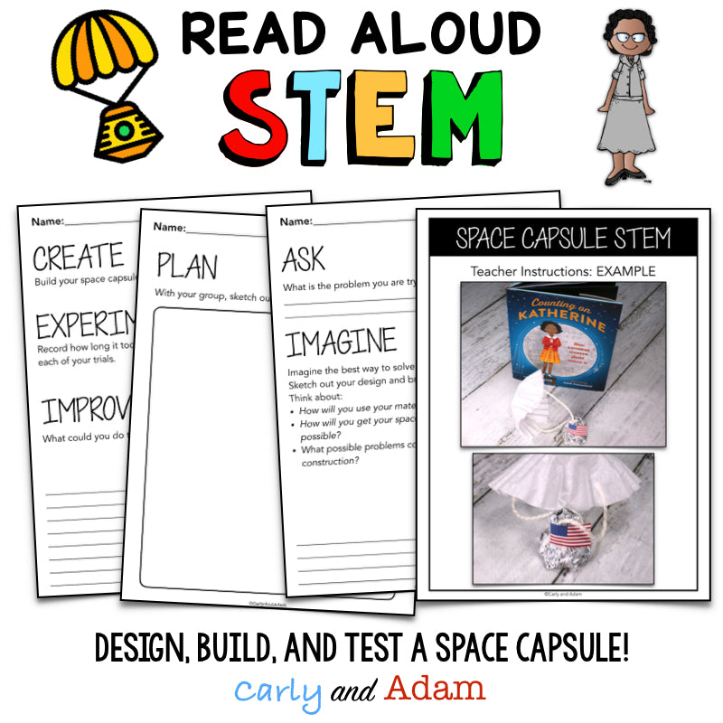 Counting on Katherine Johnson Hidden Figures STEM Activity