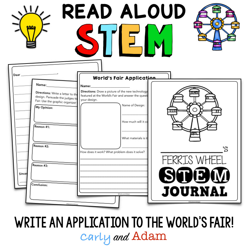 Mr. Ferris and His Wheel READ ALOUD STEM Activity