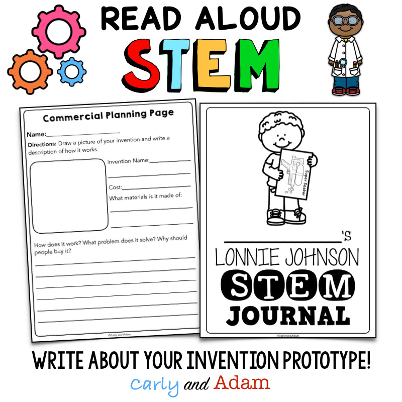 Scientist Spotlight Lonnie Johnson Whoosh! READ ALOUD STEM Activity Intentor