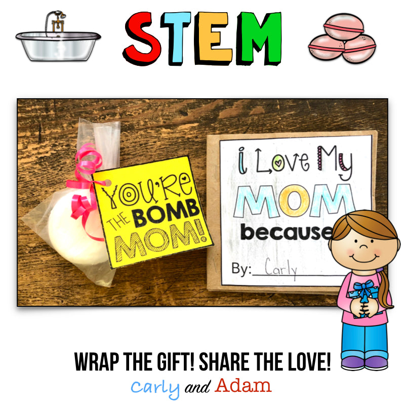 Mothers Day Bath Bomb STEM Activity