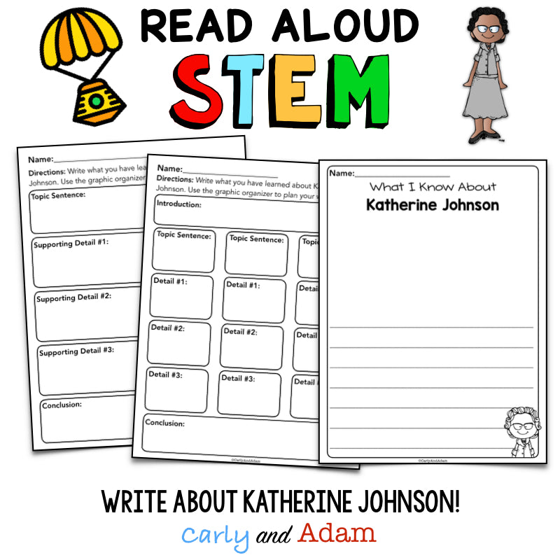 Counting on Katherine Johnson Hidden Figures STEM Activity