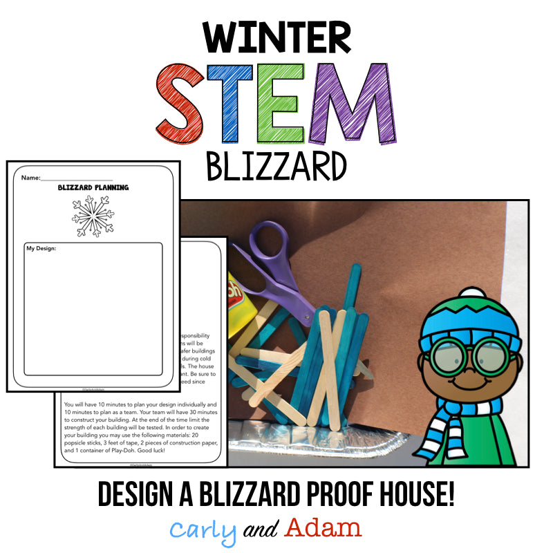 Winter Blizzard Engineering STEM Challenge