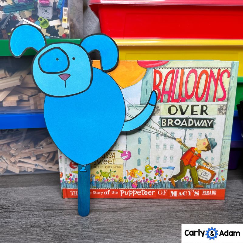 NO Balloons Over Broadway Thanksgiving READ ALOUD STEM Activity Latex Free