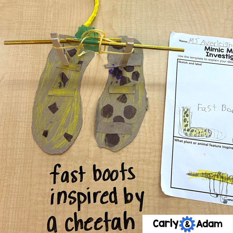 1st Grade Science Lesson Mimic Makers Biomimicry STEM Activity — preview 12