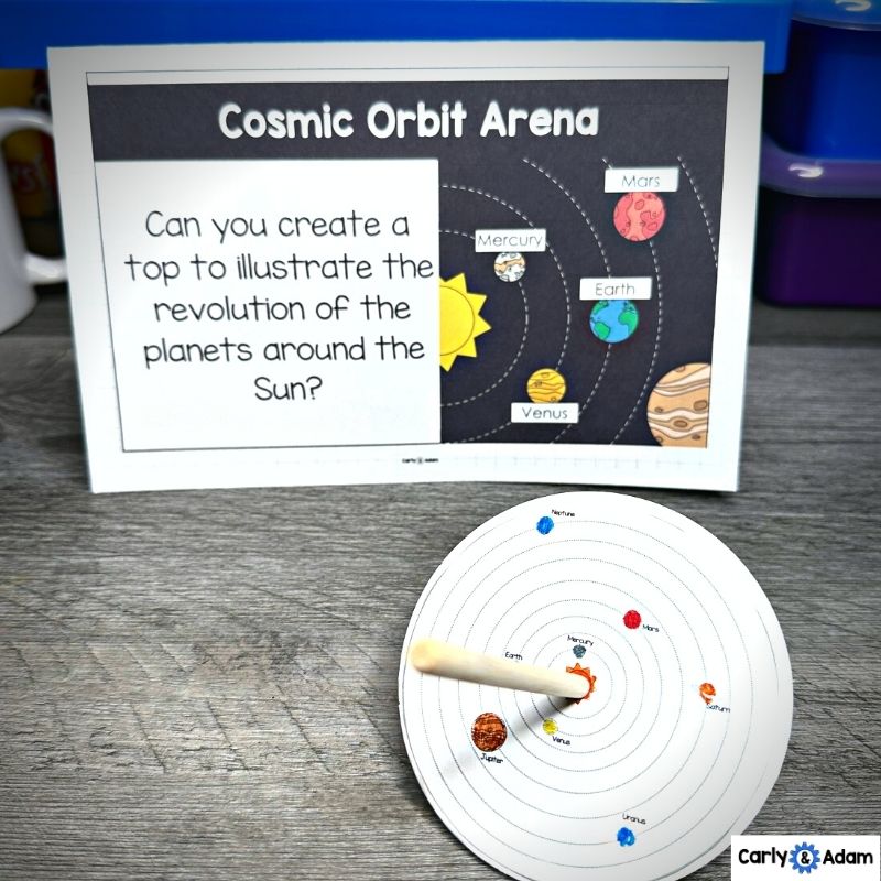 Astronomy STEM Centers with Moon Phases, Constellations, Solar Eclipse