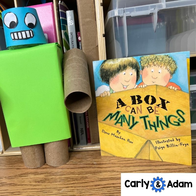 A Box Can Be Many Things 1st Grade Engineering STEM Activity