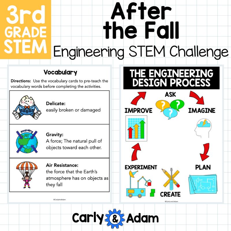After the Fall Chip Drop 3rd Grade Engineering STEM Activity