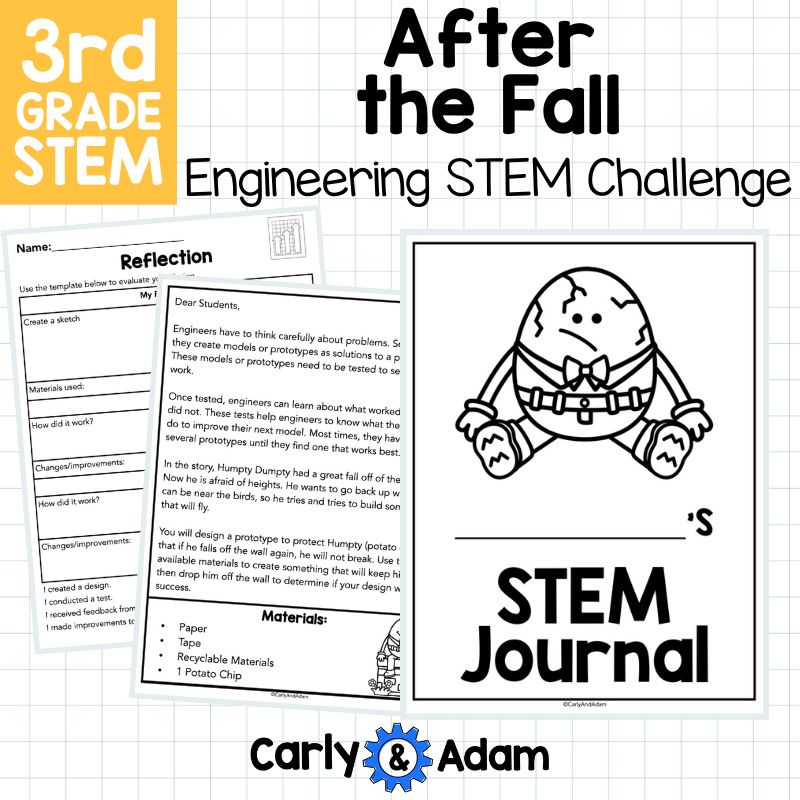 After the Fall Chip Drop 3rd Grade Engineering STEM Activity