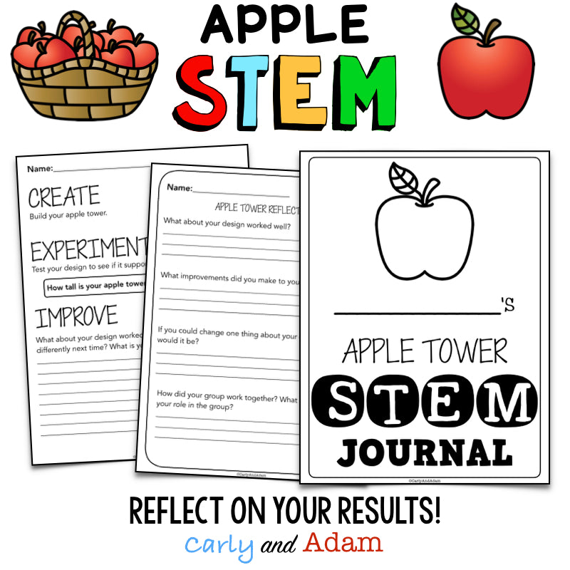 Apple Tower Fall STEM Activity