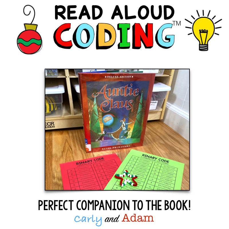 Auntie Claus Christmas READ ALOUD Unplugged Coding Activity