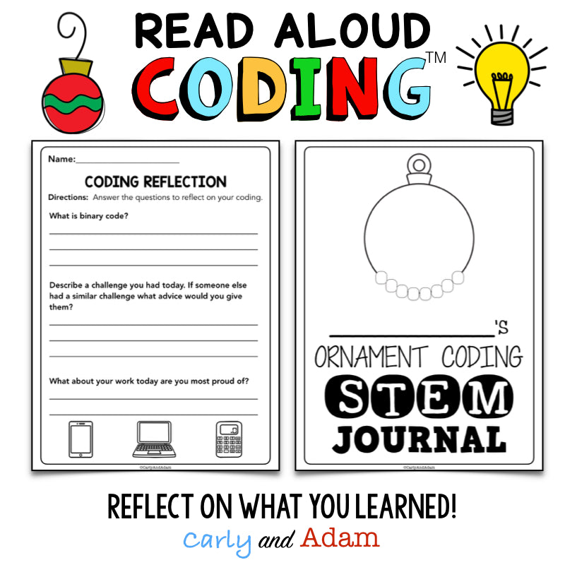 Auntie Claus Christmas READ ALOUD Unplugged Coding Activity