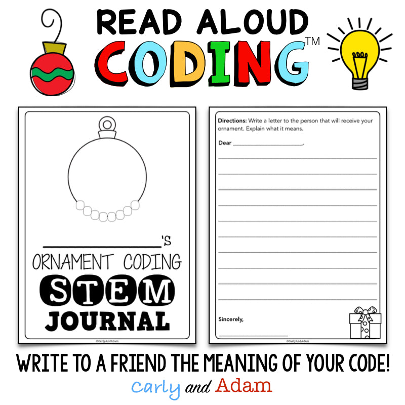 Auntie Claus Christmas READ ALOUD Unplugged Coding Activity