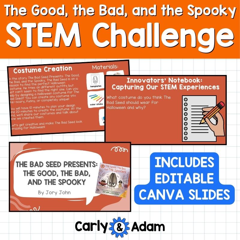 The Bad Seed Presents: The Good, the Bad, and the Spooky Halloween STEM Activity