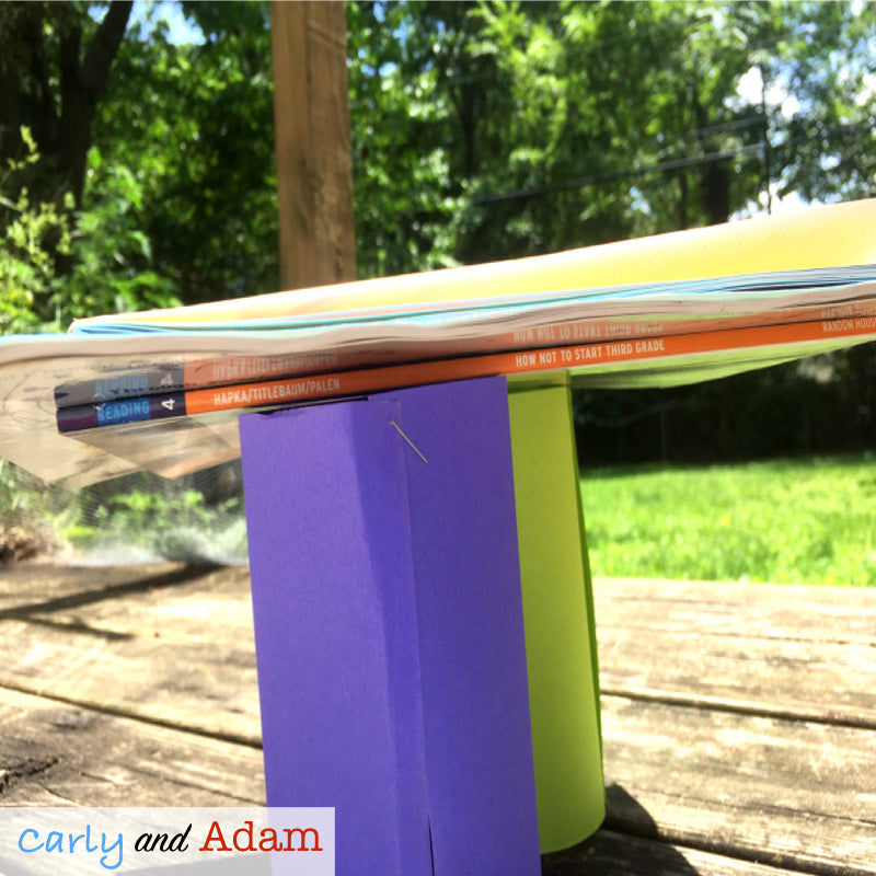 Book Tower STEM Activity