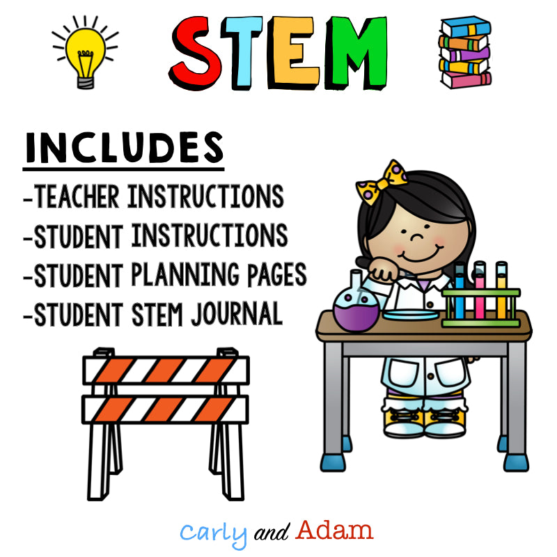 Book Tower STEM Activity