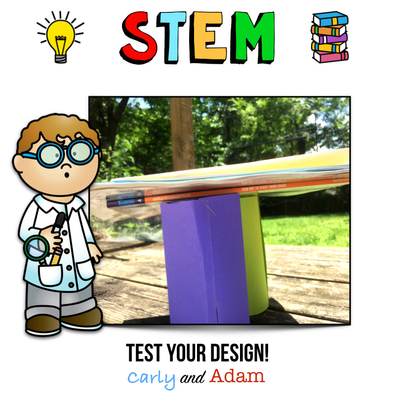 Book Tower STEM Activity