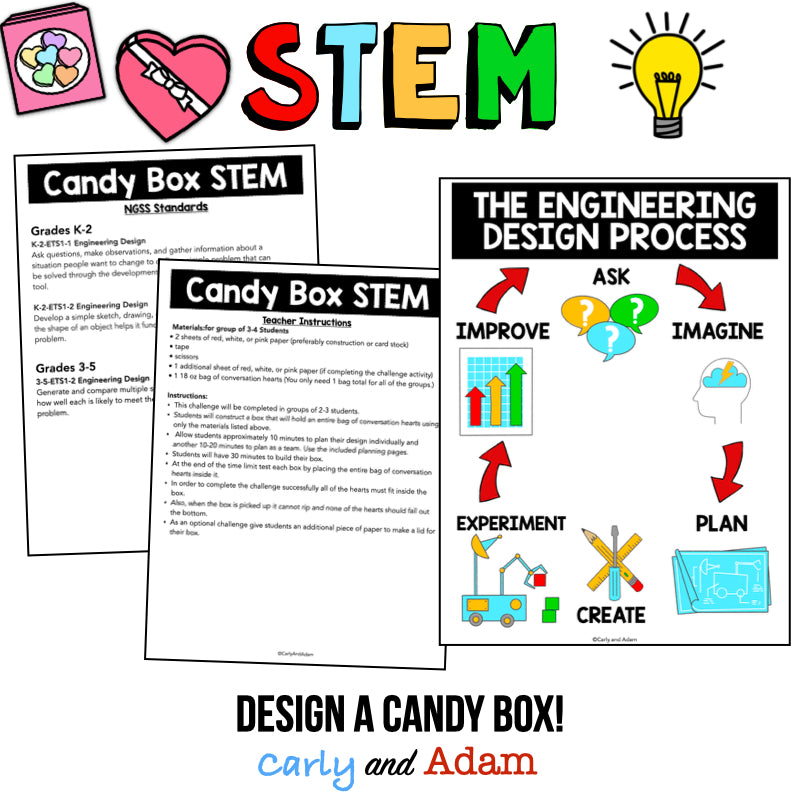 Valentines Day Candy STEM Activity