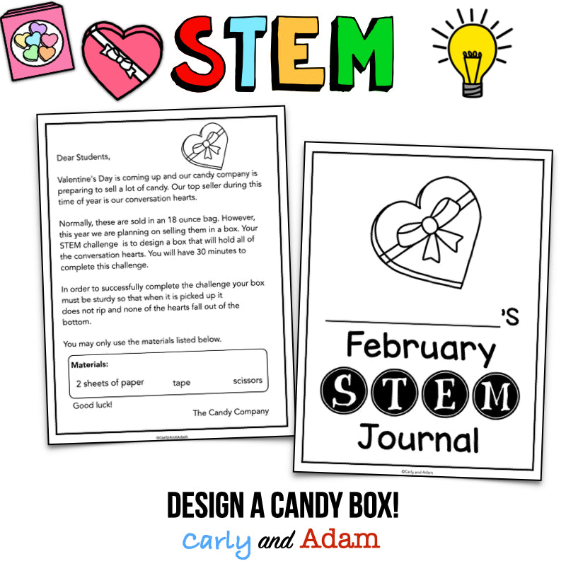 Valentines Day Candy STEM Activity