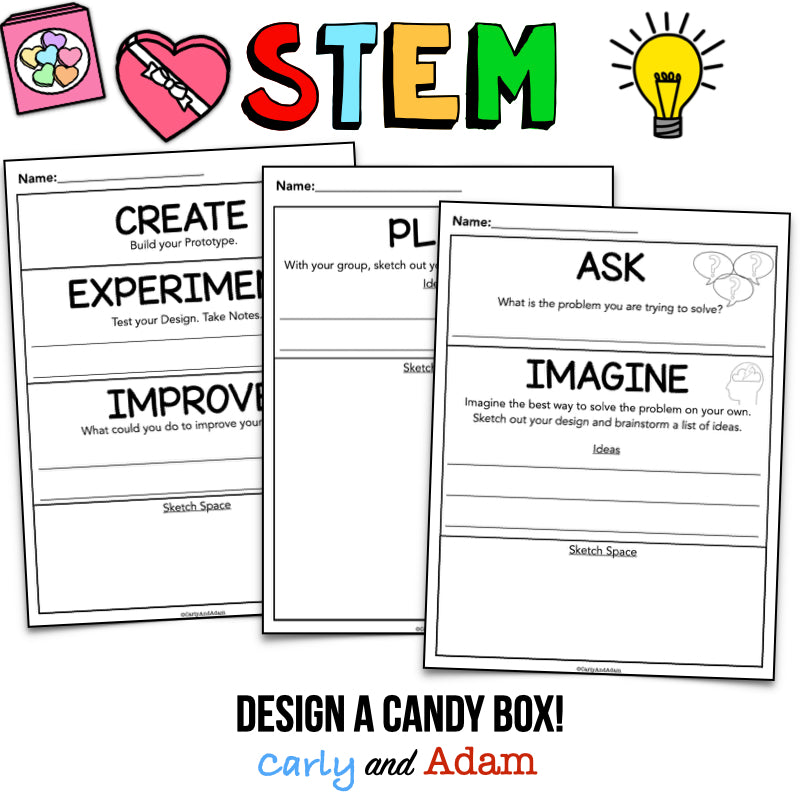 Valentines Day Candy STEM Activity