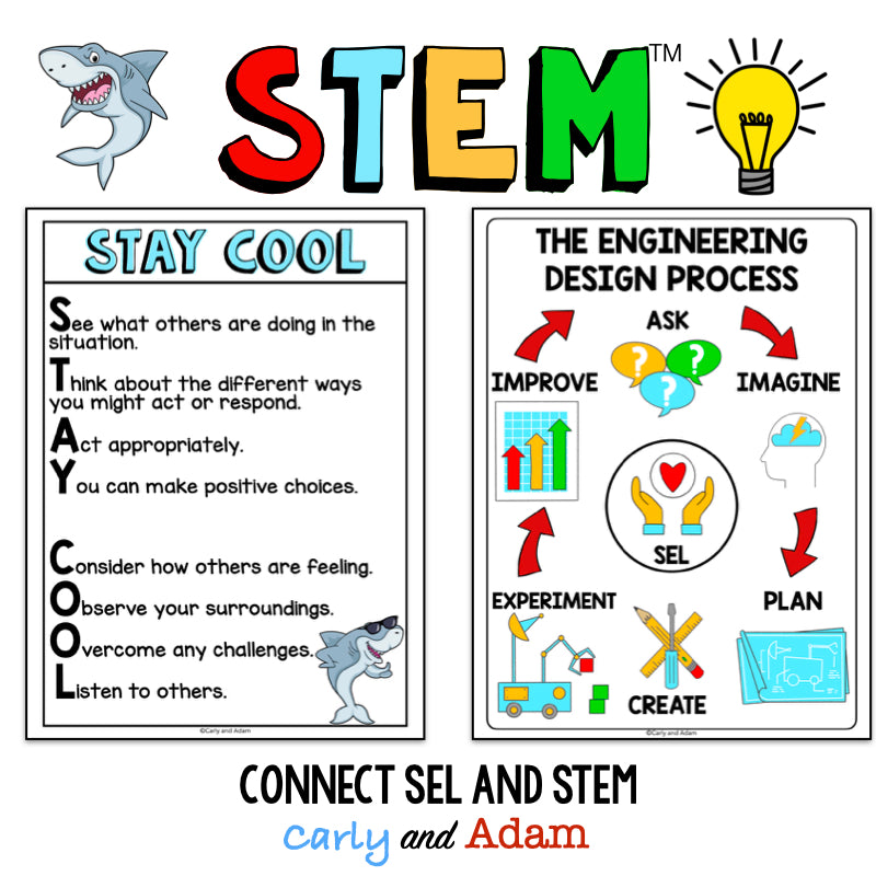 Clark the Shark Social Awareness SEL STEM Activity