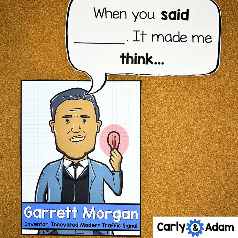STEM Innovator Posters Communication Strategy Speech Bubbles Bulletin Board