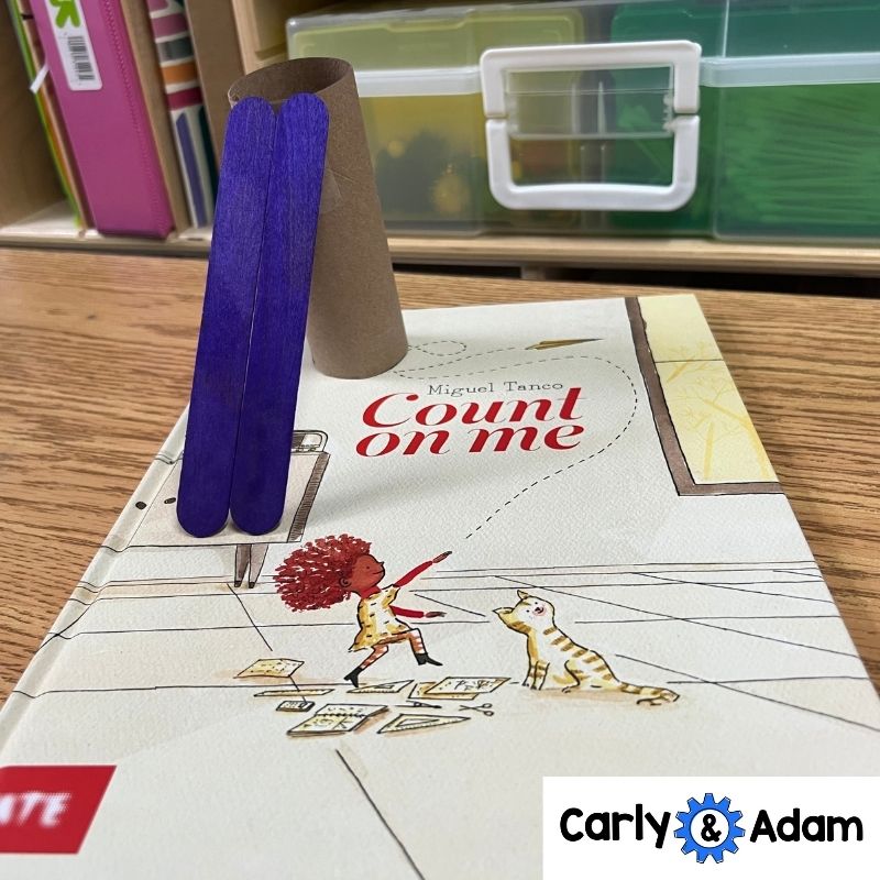 Kindergarten Simple Engineering Count on Me READ ALOUD STEM Activity