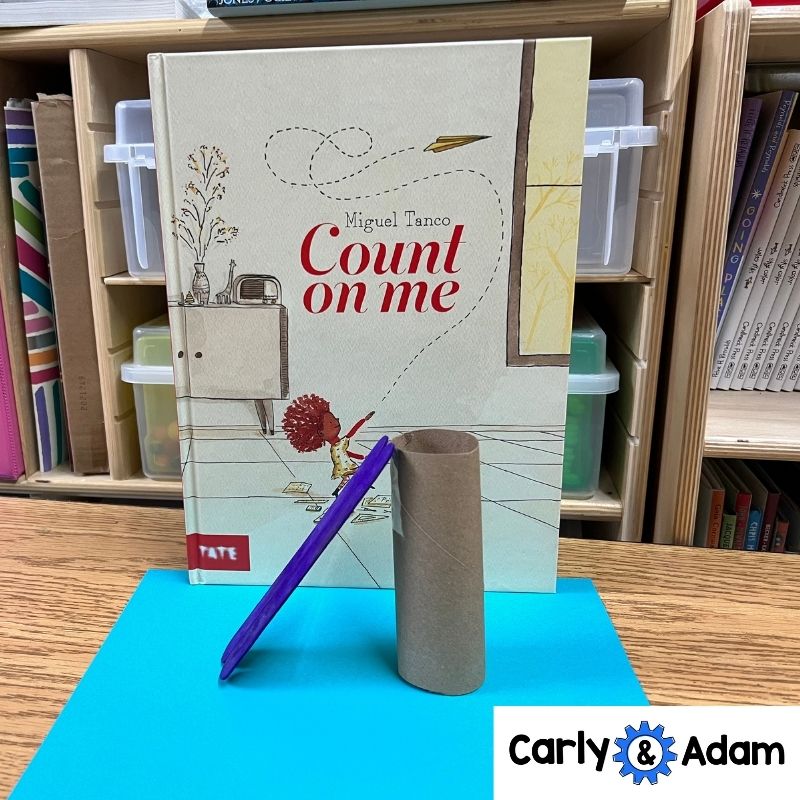 Kindergarten Simple Engineering Count on Me READ ALOUD STEM Activity
