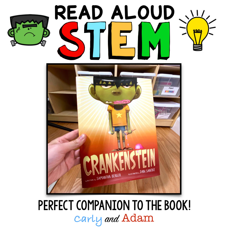 Crankenstein Halloween READ ALOUD STEM™ Activity