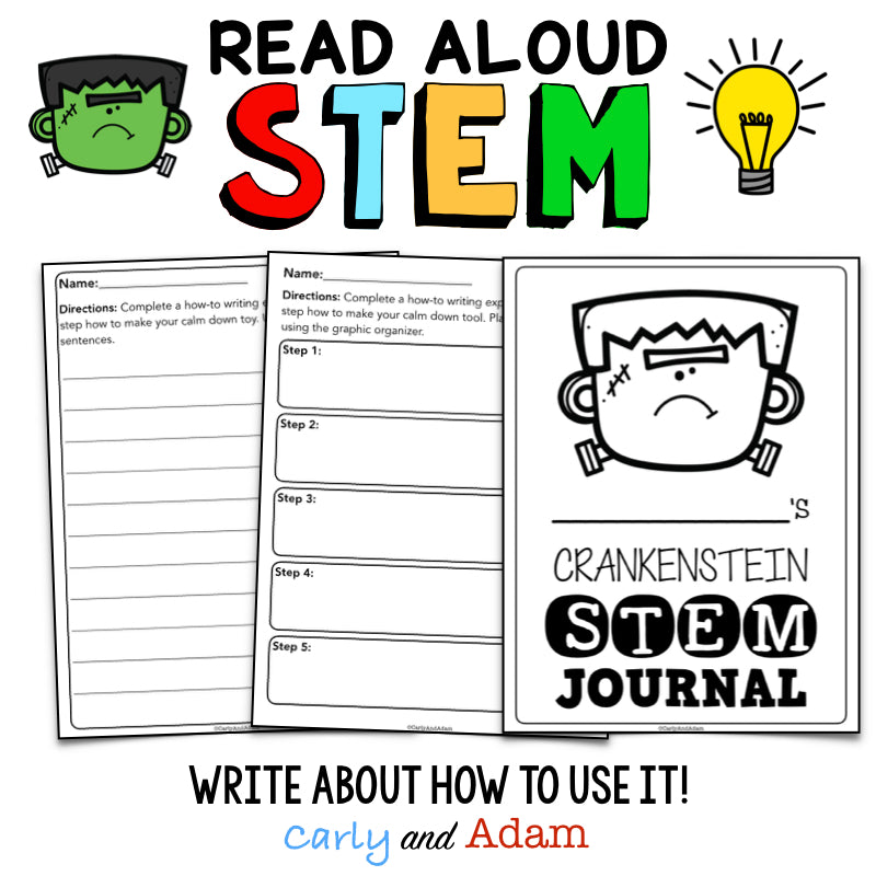 Crankenstein Halloween READ ALOUD STEM™ Activity