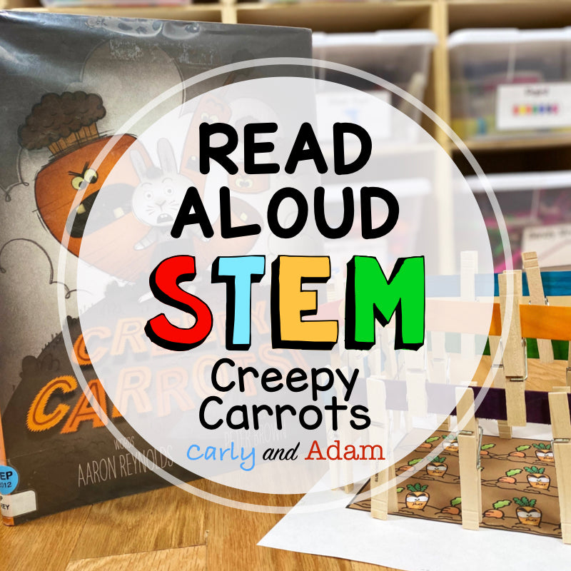 Creepy Carrots Halloween READ ALOUD STEM Activity