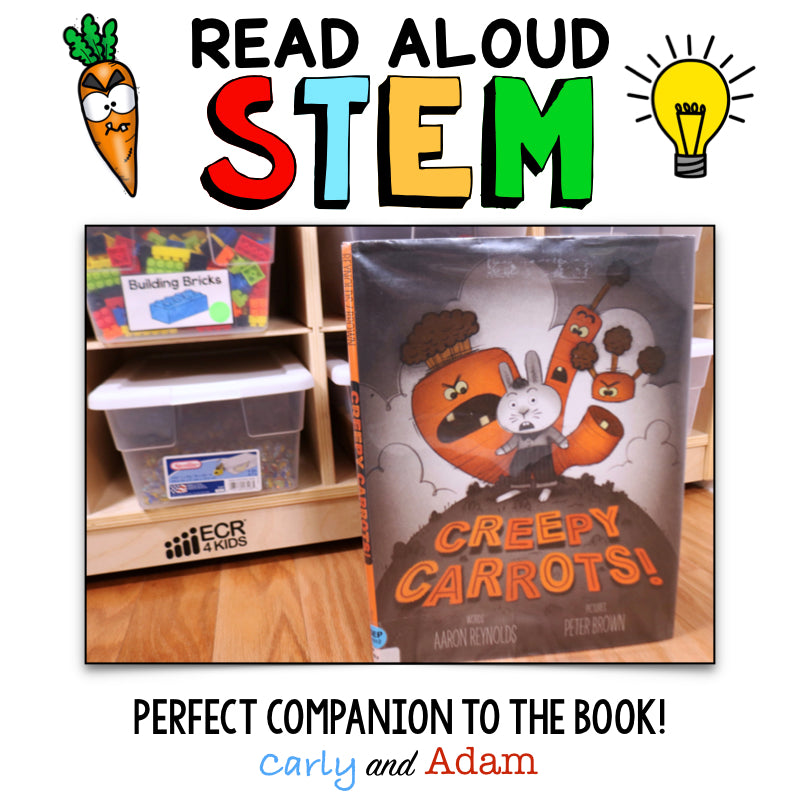 Creepy Carrots Halloween READ ALOUD STEM Activity