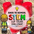 Cup Stacking Challenge Cup Tower STEM Activity