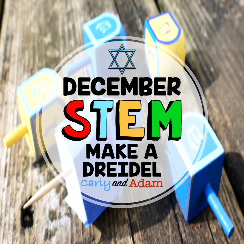 Make a Dreidel Hanukkah STEM Activity