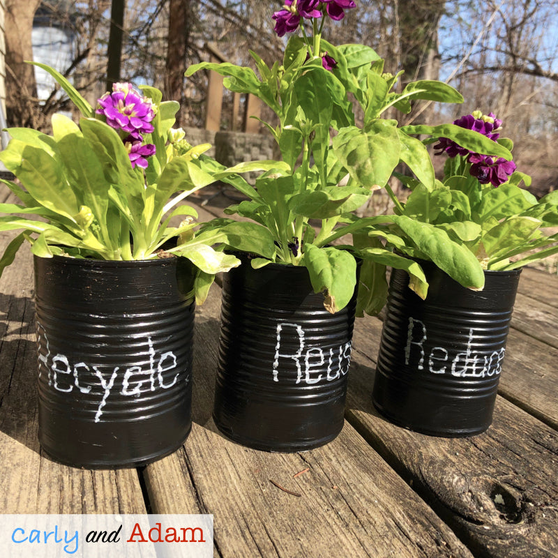 Build a Planter Recycling Earth Day STEM Activity