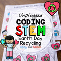 Earth Day Recycling Unplugged Coding Activity
