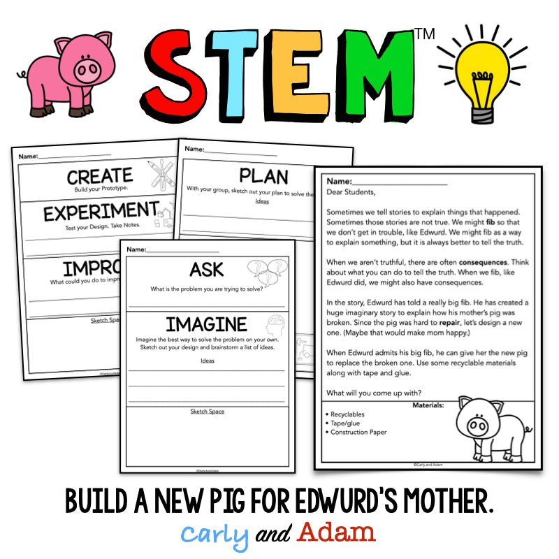 Edwurd Fudwupper Responsible Decision Making SEL STEM Activity