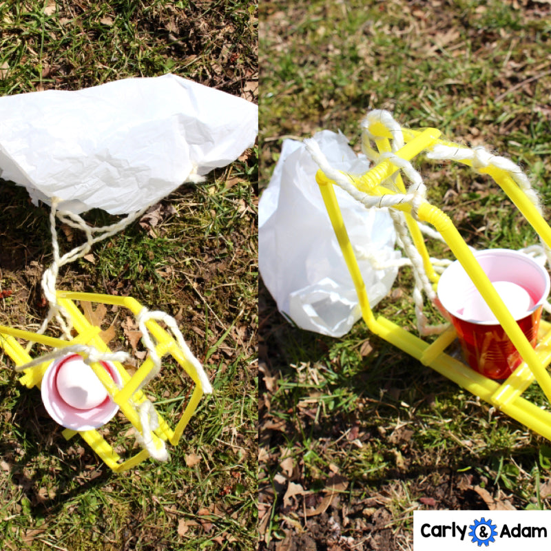 Egg Drop Challenge Spring STEM Activity Easter Craft Activities