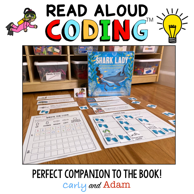 Eugenie Clark Shark Lady Read Aloud Coding Activity