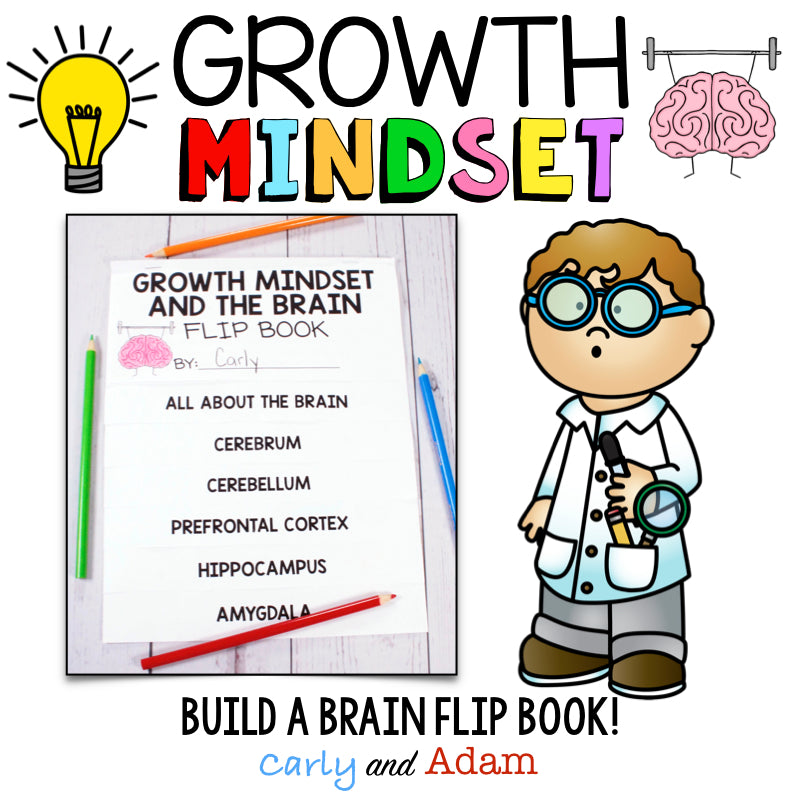 Your Fantastic Elastic Brain Growth Mindset Flip Book Activity